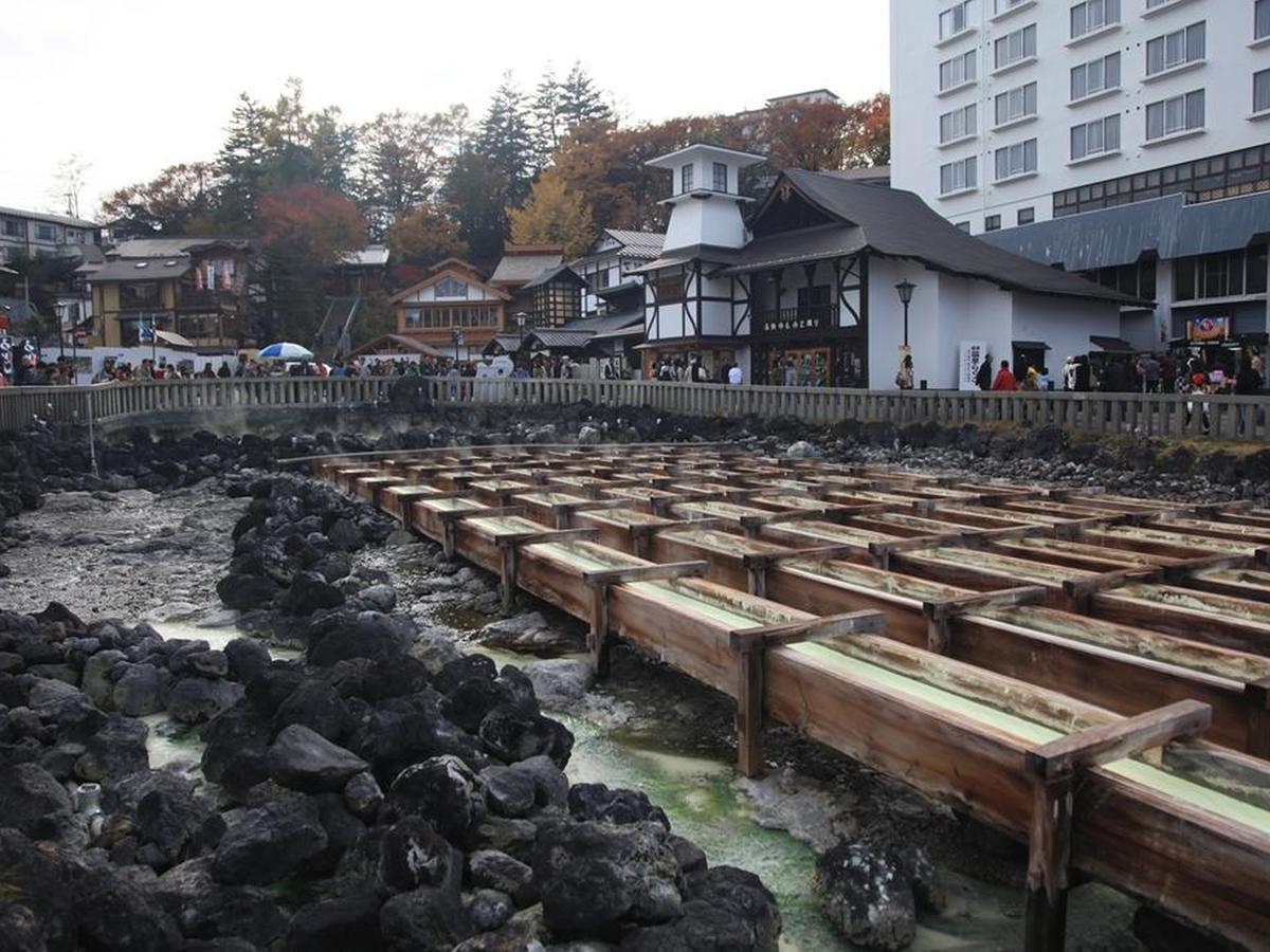 Hotel New Koyo Kusatsu  Exterior foto